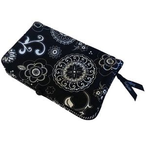 Thirty One Double Pocket Folding Zippered Pouch